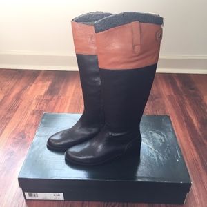 Lauren Ralph Lauren Jenessa Black/Polo Riding Boot